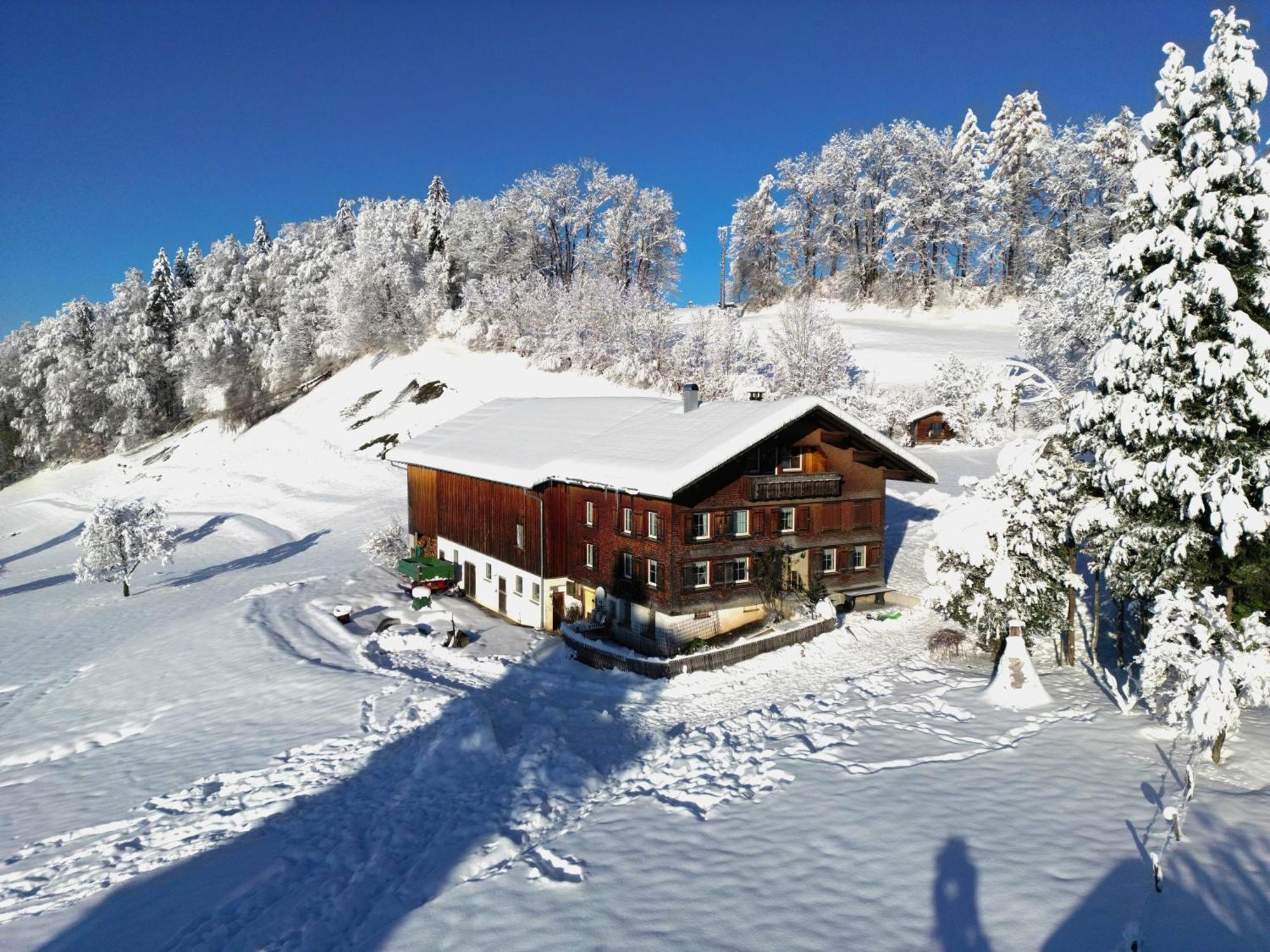 Vila Bergoase Hohenegg Lingenau Exteriér fotografie
