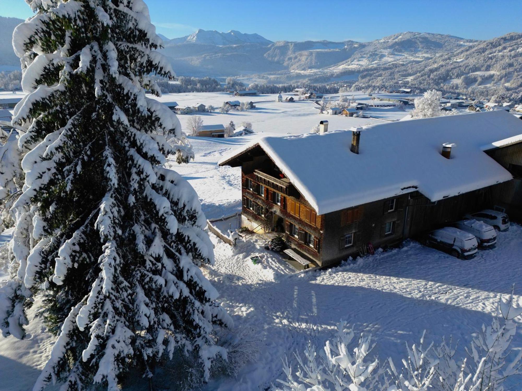 Vila Bergoase Hohenegg Lingenau Exteriér fotografie